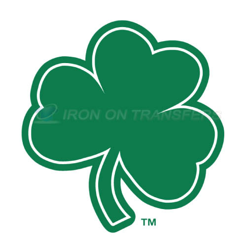 Notre Dame Fighting Irish Logo T-shirts Iron On Transfers N5726 - Click Image to Close